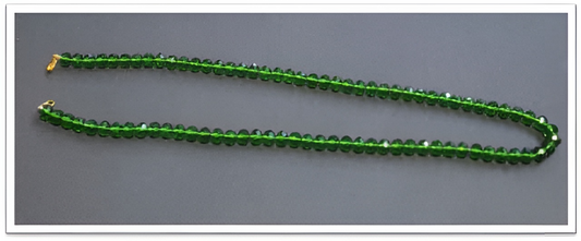 Green Aventurine Mala for Prosperity and Mercury Strengthening
