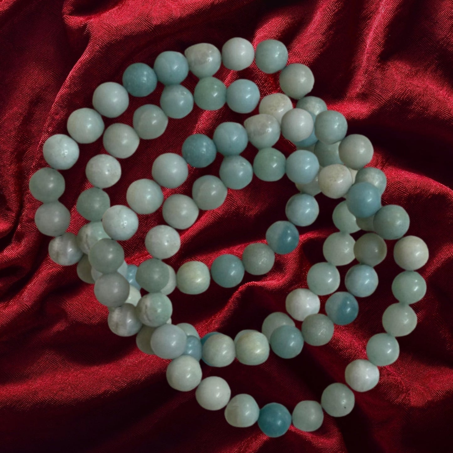 Amazonite Bracelet for Expression Communication and Calm the Nervous System - Lifeved