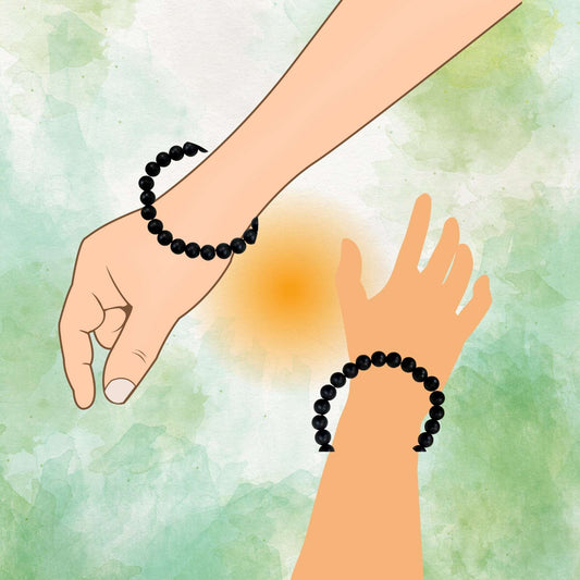 Black Agate Bracelet to Protect yourself from the Darkness and Black Magic - Lifeved