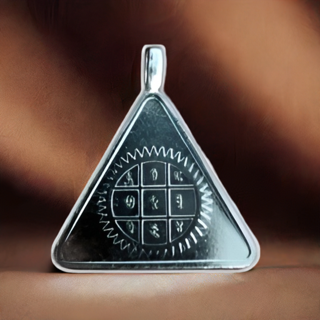 Surya Brahaspati Yantra Dual Side Pendant