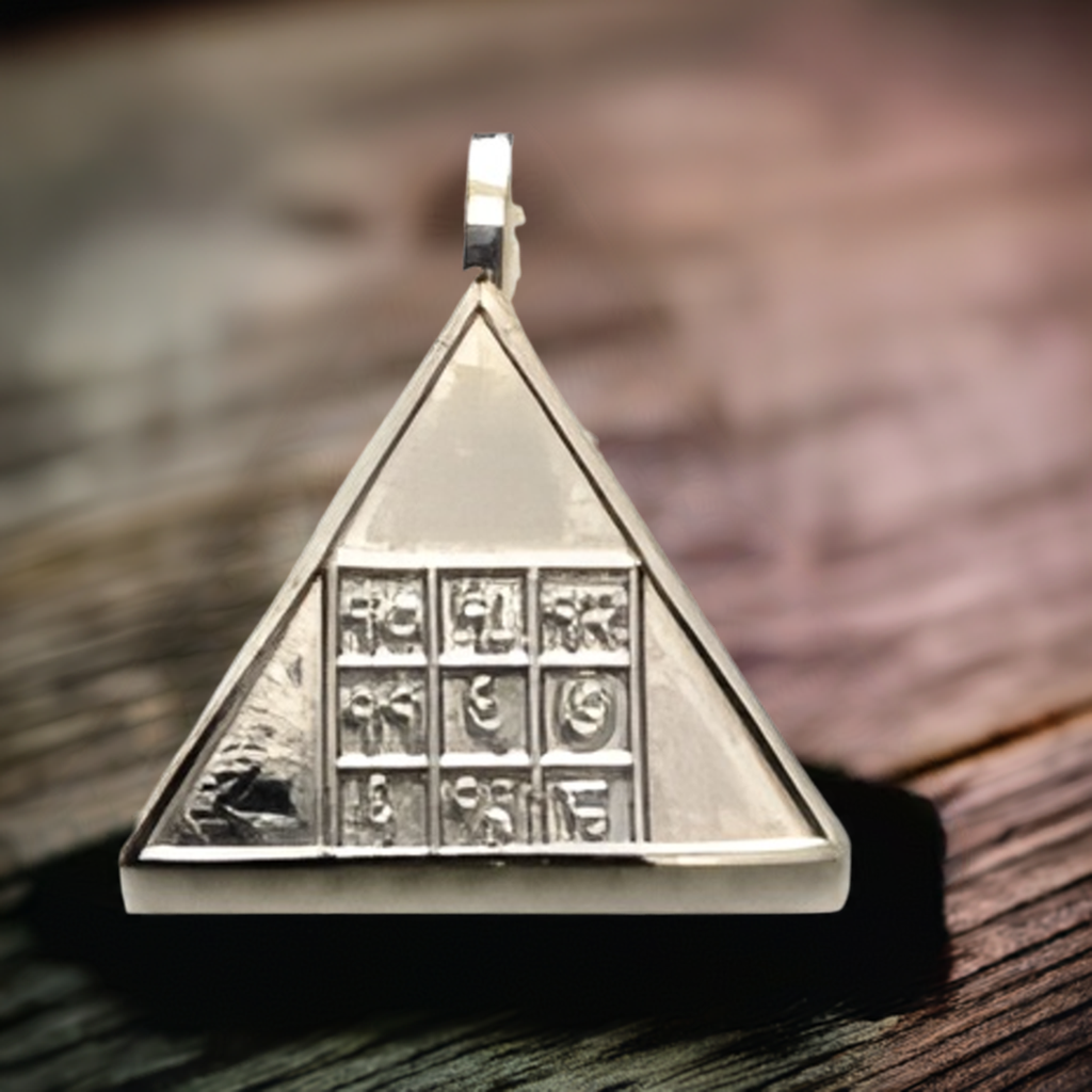 Budh Brahaspati Yantra Dual Side Pendant