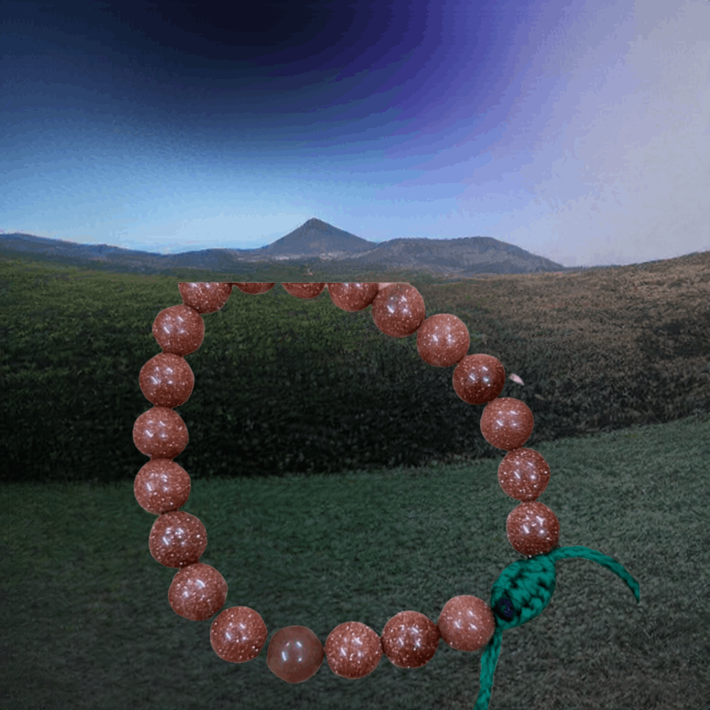 Sun Stone Bracelet for Missing Number 1 with Strength and Power