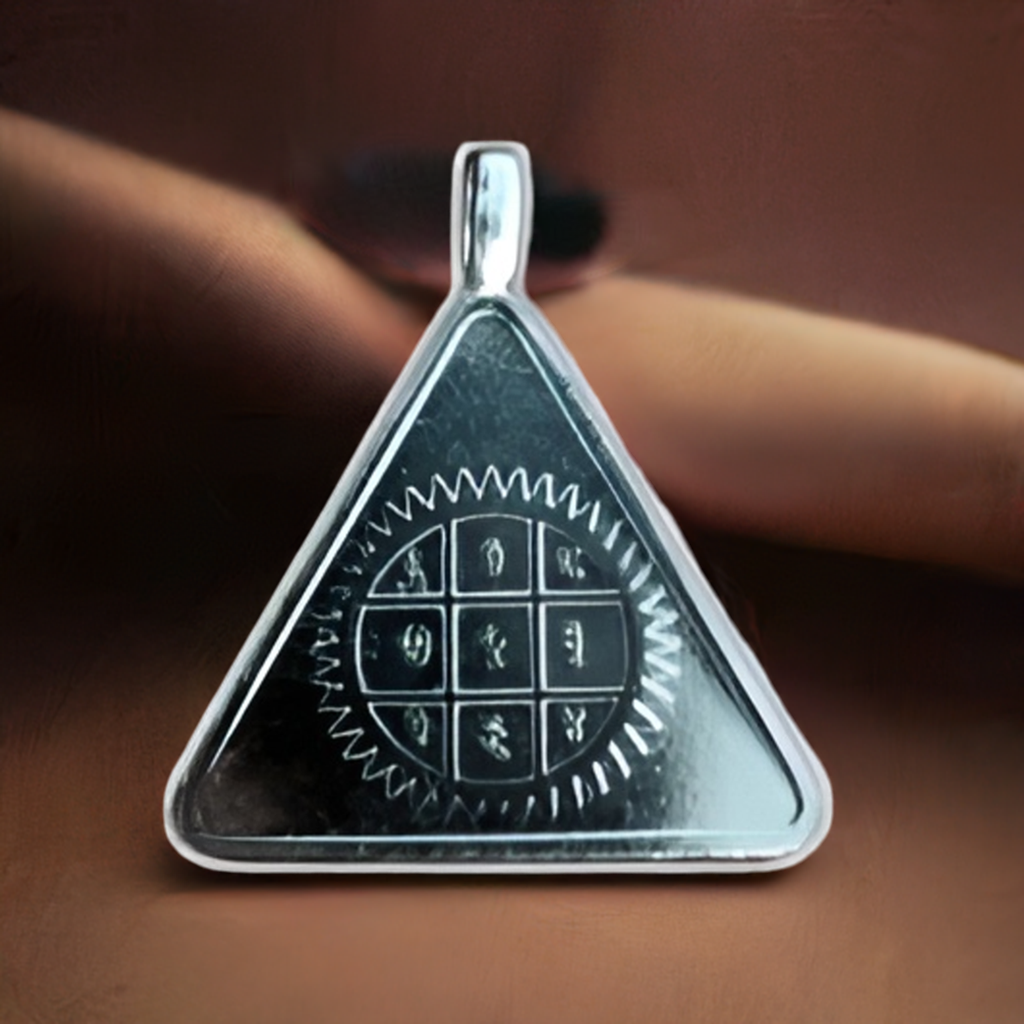 Surya Brahaspati Yantra Dual Side Pendant
