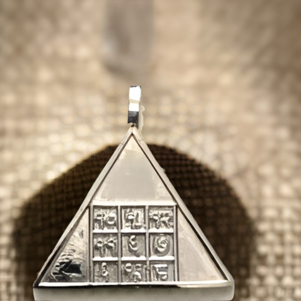 Surya Brahaspati Yantra Dual Side Pendant