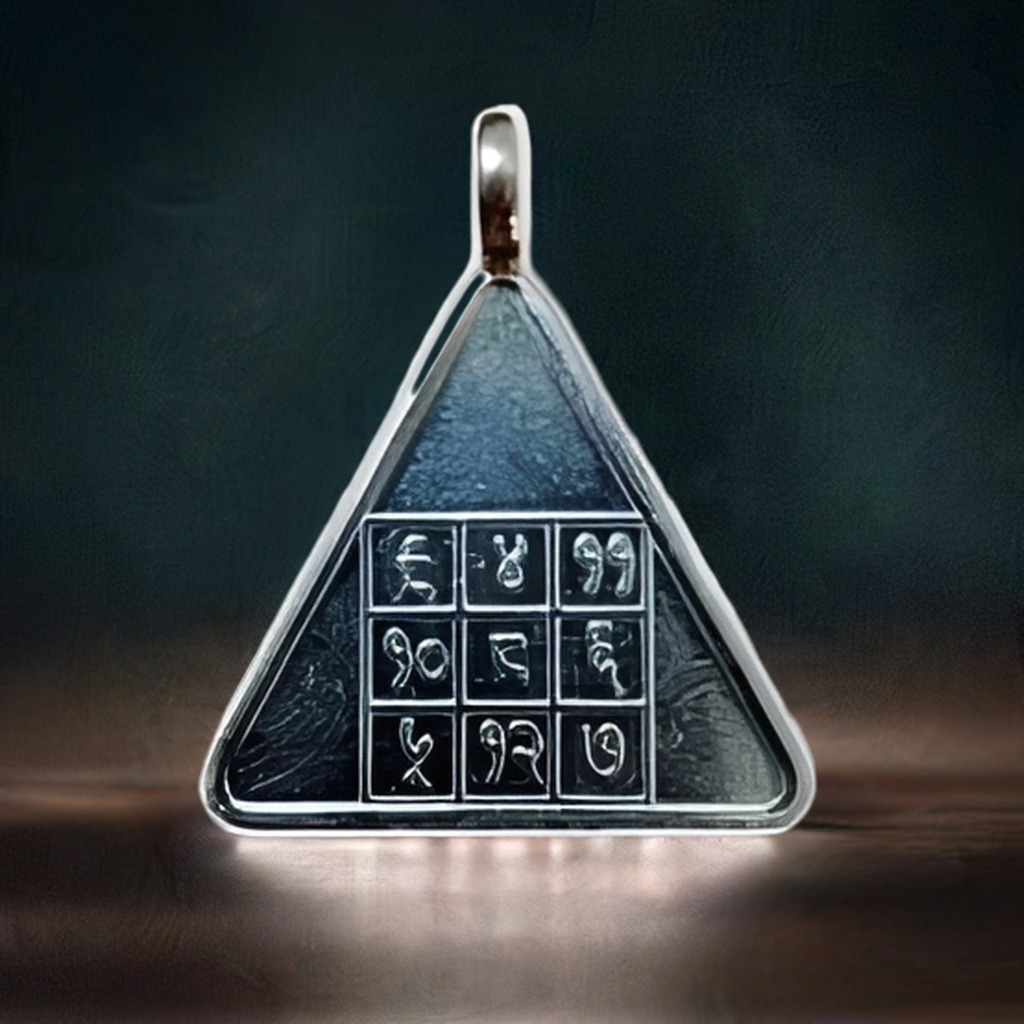 Budh Brahaspati Yantra Dual Side Pendant