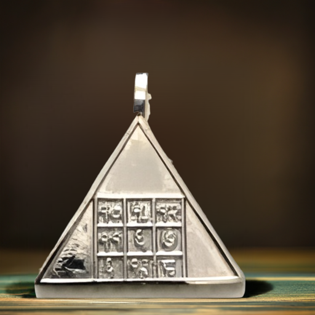Budh Brahaspati Yantra Dual Side Pendant